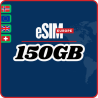 eSIM Europa 150GB